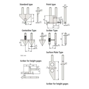 Thước kẹp điện tử có thể thay đổi mỏ đo Mitutoyo 552-191-10