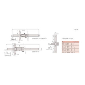 Thước đo sâu điện tử ABSOLUTE Mitutoyo Series 571-262-20
