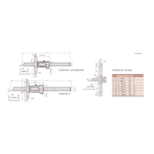Thước đo sâu điện tử ABSOLUTE Mitutoyo Series 571-216-10