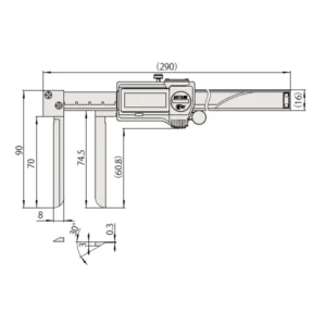 Thước kẹp điện tử đo trong Mitutoyo 573-642-20