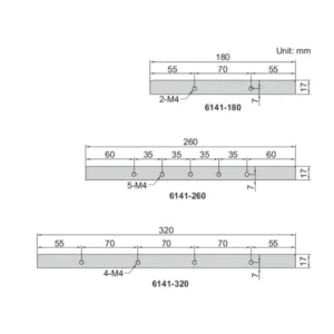 Đế gá mở rộng cho thước đo độ sâu Insize 6141-320