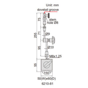 Đế từ vạn năng Insize 6210-81