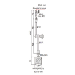 Đế từ vạn năng Insize 6210-100