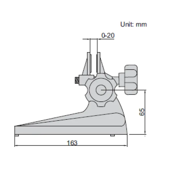 Đế kẹp thước panme Insize 6301 4 Đế kẹp thước panme Insize 6301