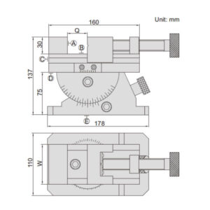 Ê tô đa năng Insize 6521-80