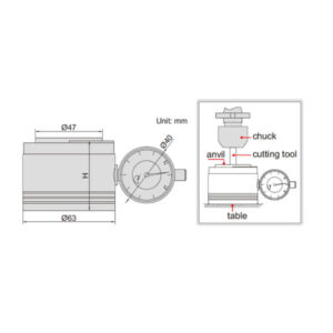 Dụng cụ sét 0 (sét Z) Insize 6556