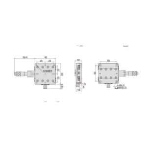 Đế chỉnh trục X Insize 6582-602