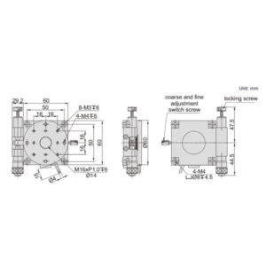Đế xoay Insize 6583-60H