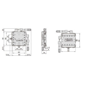 Đế chỉnh trục XY Insize 6584-901