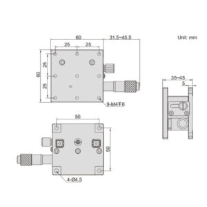 Đế chỉnh trục Z Insize 6586