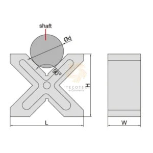Bộ 2 khối V Insize 6805-1