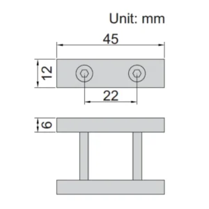 Gá đỡ khối chuẩn Insize 6883-3