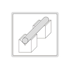 Khối V đá Gra-nit Insize 6897-1