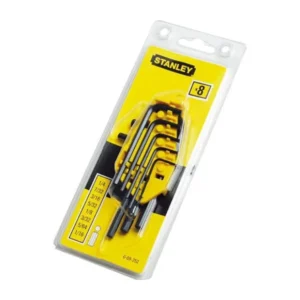 Bộ lục giác 8 chi tiết hệ inch Stanley 69-252