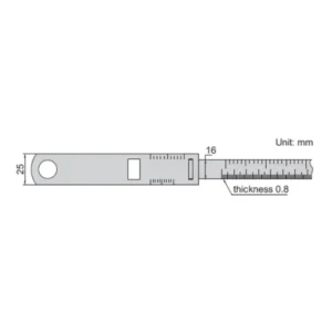 Thước đo chu vi Insize 7114-3460