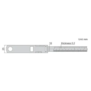 Thước đo chu vi Insize 7115-3460