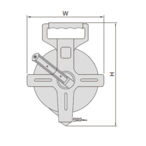 Thước dây loại dài Insize 7143-50