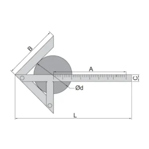 Dụng cụ lấy dấu tâm Insize 7205-100