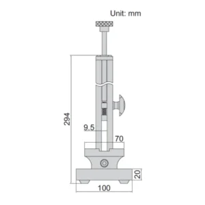 Thiết bị hiệu chuẩn thước đo lỗ Insize 7353-160W