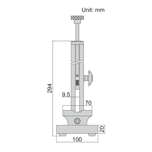 Thiết bị hiệu chuẩn thước đo lỗ Insize 7353-160 2 Thiết bị hiệu chuẩn thước đo lỗ Insize 7353-160