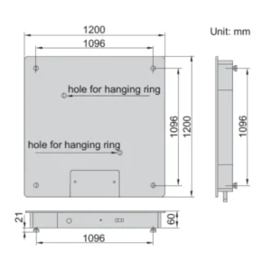Cân sàn điện tử Insize 8401-1T1212