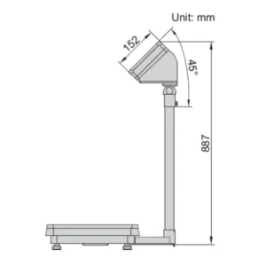 Cân sàn điện tử Insize 8501-AL150