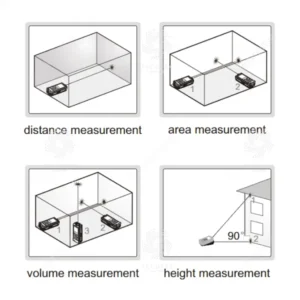 Máy đo khoảng cách laser Insize 9561-50B-F
