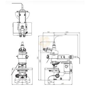 Kính hiển vi giao thoa ánh sáng trắng Nikon BW-S505