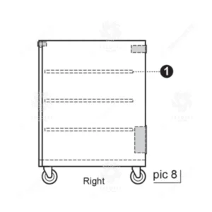 Tủ chống ẩm công nghiệp độ ẩm 1-50%RH Dryzone C1U-575