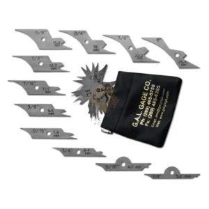 Bộ thước kiểm tra mối hàn loại nhỏ G.A.L. Gage CAT16