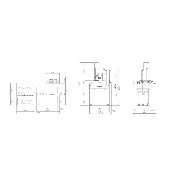 Máy đo kiểm bánh răng Osaka CLP-15S 2 Máy đo kiểm bánh răng Osaka CLP-15S