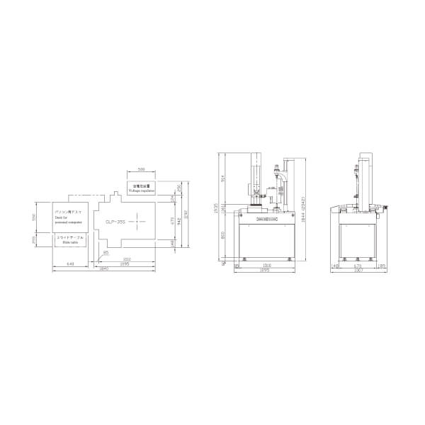 Máy đo kiểm bánh răng Osaka CLP-15S 3 Máy đo kiểm bánh răng Osaka CLP-15S