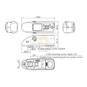 Máy đo màu quang phổ Konica Minolta CM-25cG