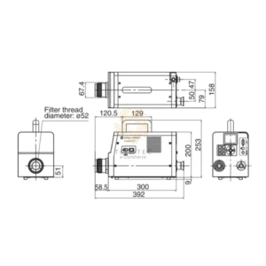Máy đo nguồn sáng quang phổ Konica Minolta CS-2000A