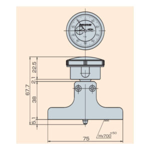 Đồng hồ đo sâu Peacock T Series T-3