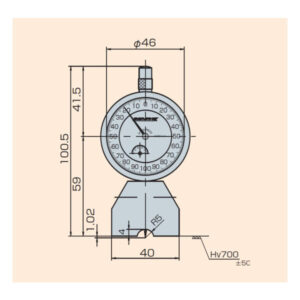 Đồng hồ đo sâu Peacock T Series T-1