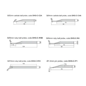 Thước đo cao thủ công 1 chiều (Không có đệm khí) Insize DHG-C420