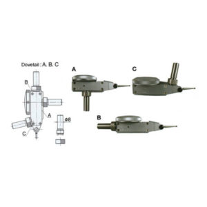 Đồng hồ so chân gập Peacock DS8V series PCN-2-DS8V