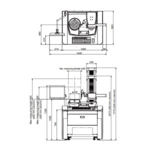 Máy đo độ tròn, độ trụ RONDCOM NEX DX/SD