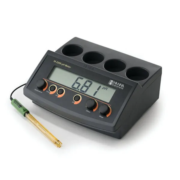 Máy đo pH/ORP để bàn Hanna HI22091-02 có ngõ ra Analog 4-20mA