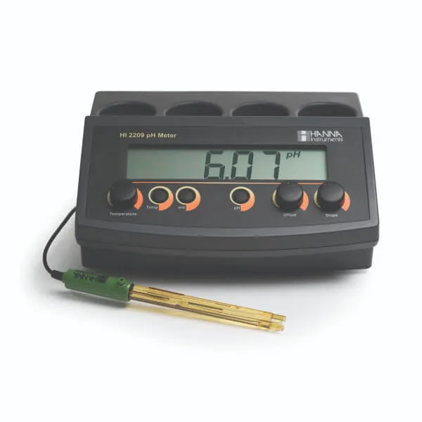 Máy đo pH/ORP để bàn Hanna HI22091-02 có ngõ ra Analog 4-20mA