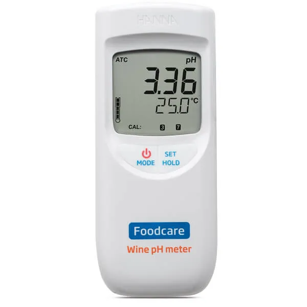 Máy đo pH và nhiệt độ trong nước ép và rượu nho Hanna HI99111