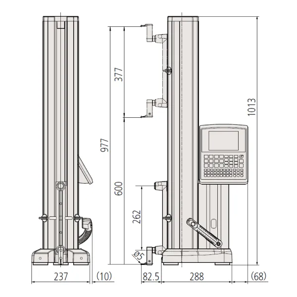 Thước đo cao tuyến tính 2D Mitutoyo LH-600E 2 Thước đo cao tuyến tính 2D Mitutoyo LH-600E