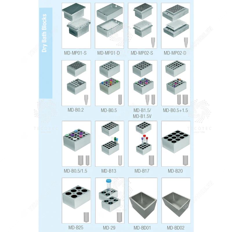 Khối ủ nhiệt Major Science MD-MP01-D 2 Khối ủ nhiệt Major Science MD-MP01-D