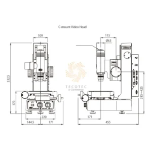 Kính hiển vi đo lường chính xác cao Nikon MM-200