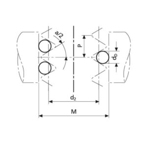 Trục chuẩn ren có gá 4820028