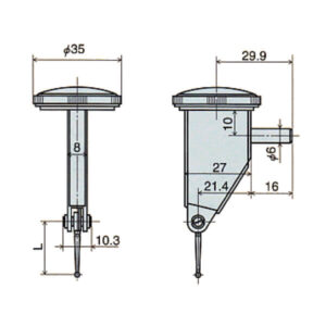 Đồng hồ so chân gập Peacock NEW PIC TEST PCN series PCN-6