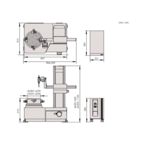 Máy đo độ tròn Mitutoyo RA-2200AS/DS/AH/DH 211-514A