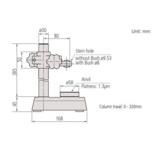 Đế gá đồng hồ so chuyển đổi Mitutoyo SERIES 519