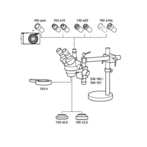 Kính hiển vi soi nổi MarVision SM 160 / SM 161 4245064